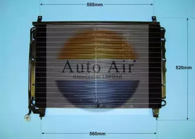 Конденсатор, кондиционер AUTO AIR GLOUCESTER купить