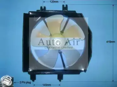 Электродвигатель, вентилятор радиатора AUTO AIR GLOUCESTER купить