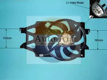 Электродвигатель, вентилятор радиатора AUTO AIR GLOUCESTER купить