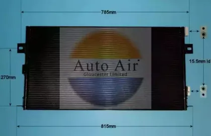 Конденсатор, кондиционер AUTO AIR GLOUCESTER купить