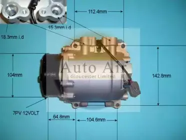 Компрессор, кондиционер AUTO AIR GLOUCESTER купить