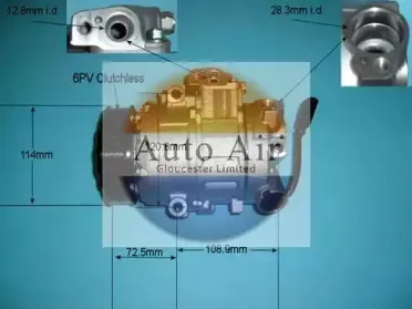Компрессор, кондиционер AUTO AIR GLOUCESTER купить