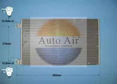 Конденсатор, кондиционер AUTO AIR GLOUCESTER купить