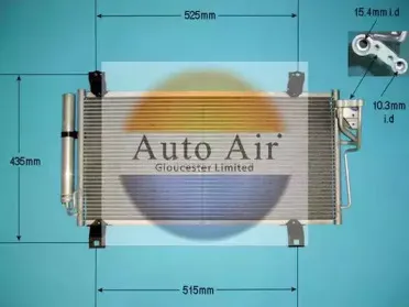 Конденсатор, кондиционер AUTO AIR GLOUCESTER купить