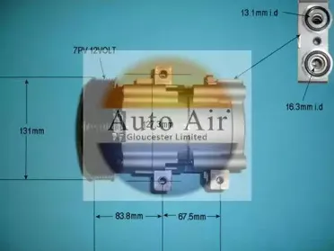 Компрессор, кондиционер AUTO AIR GLOUCESTER купить