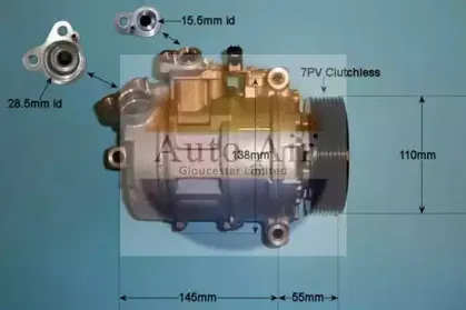 Компрессор, кондиционер AUTO AIR GLOUCESTER купить