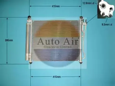 Конденсатор, кондиционер AUTO AIR GLOUCESTER купить