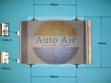 Конденсатор, кондиционер AUTO AIR GLOUCESTER купить