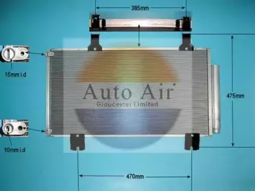 Конденсатор, кондиционер AUTO AIR GLOUCESTER купить