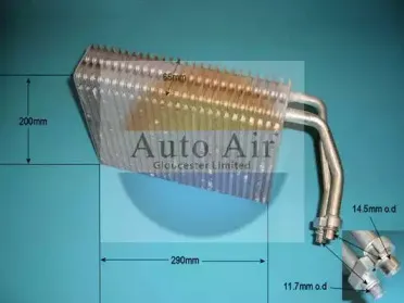 Испаритель, кондиционер AUTO AIR GLOUCESTER купить