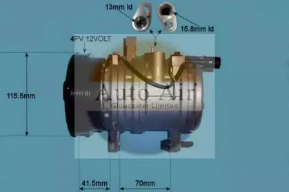 Компрессор, кондиционер AUTO AIR GLOUCESTER купить