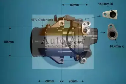 Компрессор, кондиционер AUTO AIR GLOUCESTER купить
