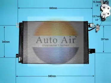 Конденсатор, кондиционер AUTO AIR GLOUCESTER купить
