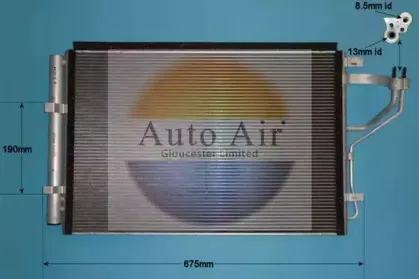 Конденсатор, кондиционер AUTO AIR GLOUCESTER купить