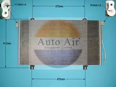 Конденсатор, кондиционер AUTO AIR GLOUCESTER купить