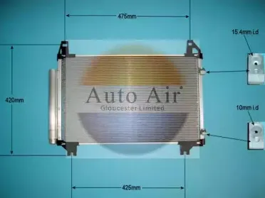 Конденсатор, кондиционер AUTO AIR GLOUCESTER купить