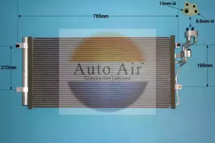 Конденсатор, кондиционер AUTO AIR GLOUCESTER купить