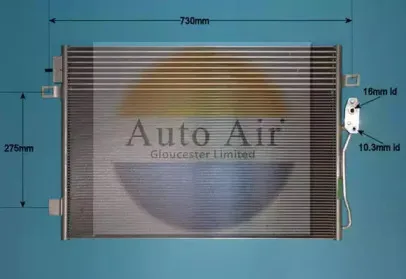 Конденсатор, кондиционер AUTO AIR GLOUCESTER купить