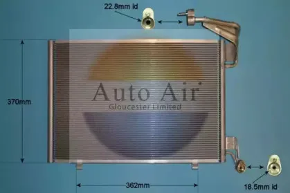 Конденсатор, кондиционер AUTO AIR GLOUCESTER купить