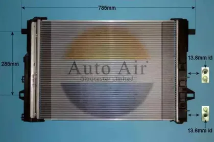 Конденсатор, кондиционер AUTO AIR GLOUCESTER купить