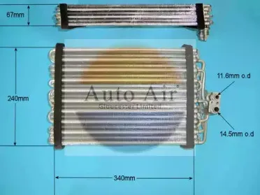Испаритель, кондиционер AUTO AIR GLOUCESTER купить