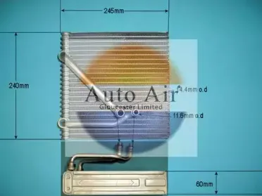 Испаритель, кондиционер AUTO AIR GLOUCESTER купить