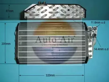 Испаритель, кондиционер AUTO AIR GLOUCESTER купить