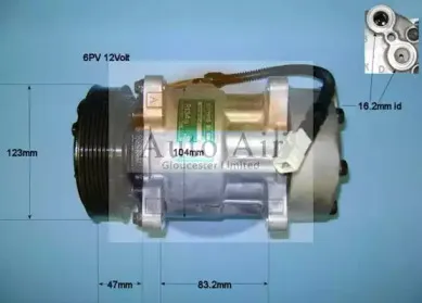 Компрессор, кондиционер AUTO AIR GLOUCESTER купить