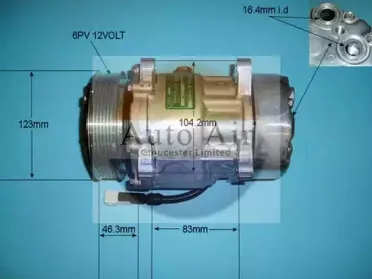 Компрессор, кондиционер AUTO AIR GLOUCESTER купить