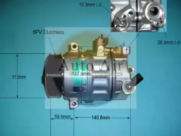 Компрессор, кондиционер AUTO AIR GLOUCESTER купить