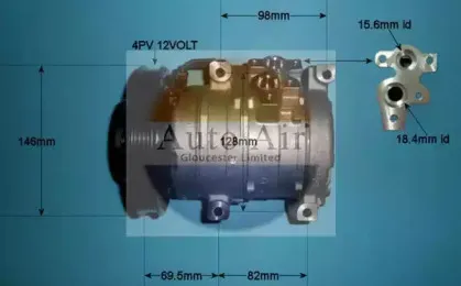 Компрессор, кондиционер AUTO AIR GLOUCESTER купить