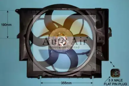 Электродвигатель, вентилятор радиатора AUTO AIR GLOUCESTER купить