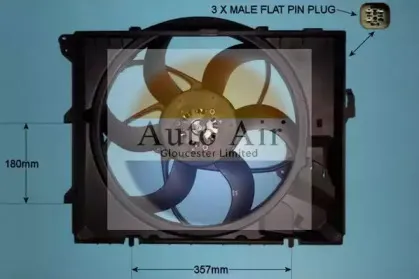 Электродвигатель, вентилятор радиатора AUTO AIR GLOUCESTER купить