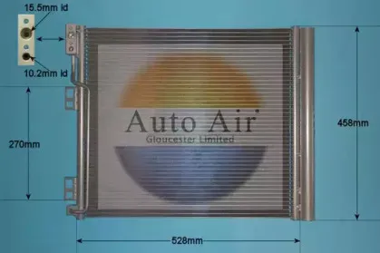 Конденсатор, кондиционер AUTO AIR GLOUCESTER купить