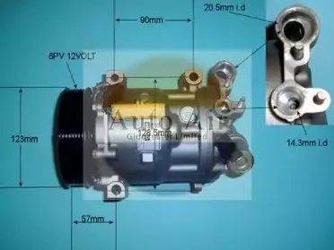 Компрессор, кондиционер AUTO AIR GLOUCESTER купить