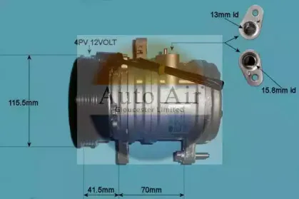 Компрессор, кондиционер AUTO AIR GLOUCESTER купить