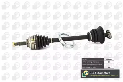 Піввісь BGA купить