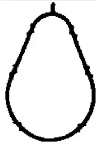 Прокладка колектора двигуна гумова BGA купить