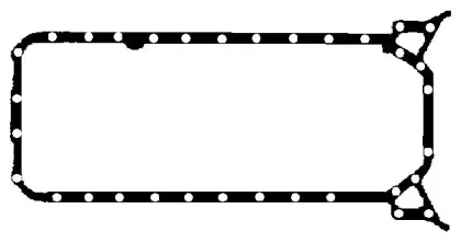 Прокладка піддону картера арамідна BGA купить