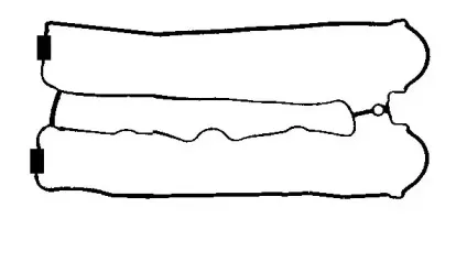 Прокладка клапанної кришки гумова BGA купить