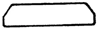 Прокладка клапанної кришки гумова BGA купить