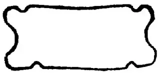 Прокладка клапанної кришки гумова BGA купить