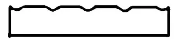 Прокладка клапанної кришки гумова BGA купить