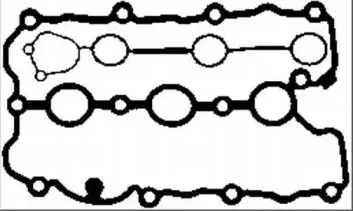 Комплект прокладок, крышка головки цилиндра BGA купить