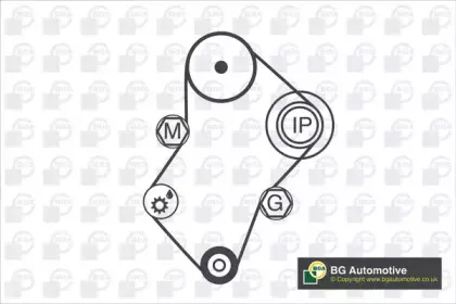 Комплект ремня ГРМ BGA купить