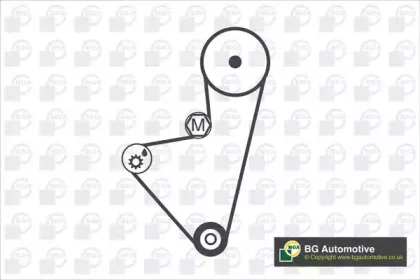 Роликовий модуль натягувача ременя (ролик, ремінь) BGA купить