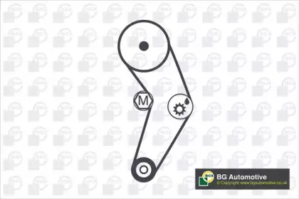 Роликовий модуль натягувача ременя (ролик, ремінь) BGA купить