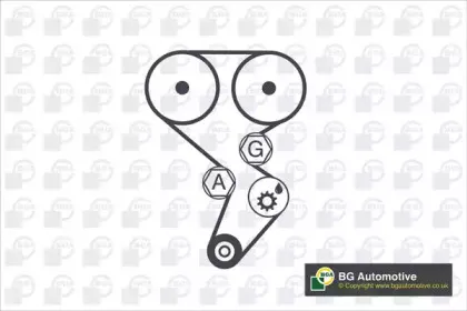 Комплект ремня ГРМ BGA купить