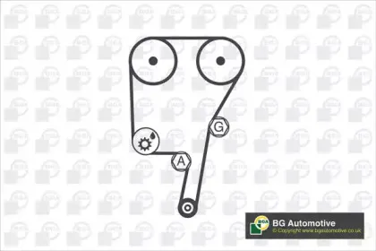 Роликовий модуль натягувача ременя (ролик, ремінь) BGA купить