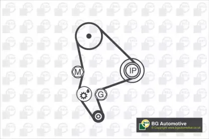 Роликовий модуль натягувача ременя (ролик, ремінь) BGA купить